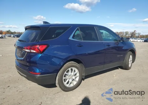 2023 Chevrolet Equinox Lt из США, поврежденный, VIN 3GNAXJEG7PL207114